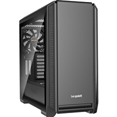 Be quiet! skříň SILENT BASE 601 Window / MidT / bez zdroje / 1x USB2.0 + 2x USB3.0 / průhledná bočnice / černá