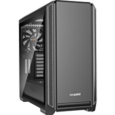 Be quiet! skříň SILENT BASE 601 Window / MidT / bez zdroje / 1x USB2.0 + 2x USB3.0 / průhledná bočnice / stříbrná