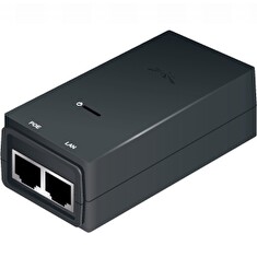 Ubiquiti POE-24, Gigabit PoE adaptér 24V/0,5A (12W), včetně napájecího kabelu