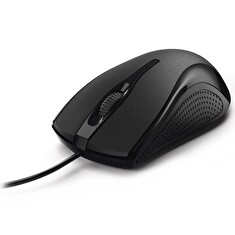 HAMA myš MC-200/ drátová/ optická/ 1200 dpi/ 3 tlačítka/ USB/ černá