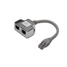PREMIUMCORD RJ45 distributor (1 port ISDN + 1 port RJ45 10/100Base T)
