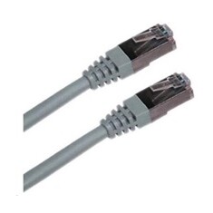 XtendLan patch kabel Cat6A, S-FTP - 10m, šedý