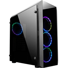 CHIEFTEC MidT Scorpion II GL-02B-OP / ATX / 2x USB3.0 / 1x USB2.0 / bez zdroje / průhledná bočnice / černá