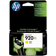 HP 920 XL - žlutá inkoustová kazeta, CD974AE