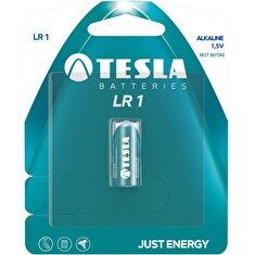 TESLA alkalická baterie LR1, blister, 1 ks