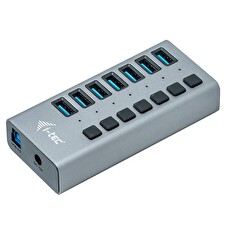 i-tec USB 3.0 nabíjecí HUB 7 Port + napájecí adaptér 36 W