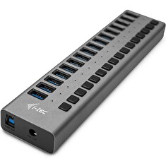 i-tec USB 3.0 nabíjecí HUB 16 Port + napájecí adaptér 90 W