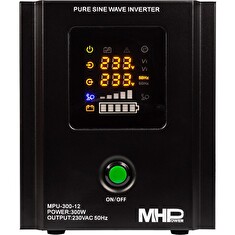 Záložní zdroj MHPower MPU300-12,UPS,300W, čistá sinus