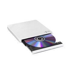 HITACHI LG - externí mechanika DVD-W/CD-RW/DVD±R/±RW/RAM GP60NW60, Slim, White, box+SW