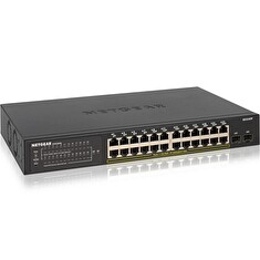 NETGEAR, S350 Series 24-Port GE PoE+2xSFP