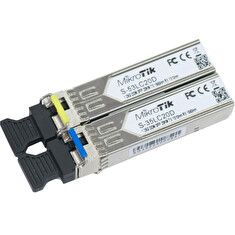MikroTik S-35/53LC20D Gigabit WDM single-mode MiniGBIC modul (SFP)