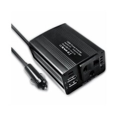 EUROCASE měnič napětí AC/DC ,12V/230V, 150W, USB, autozástrčka