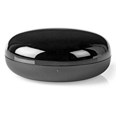 NEDIS Wi-Fi chytrý univerzální dálkový ovladač/ infračervený/ USB/ Google Home/ Alexa/ černý