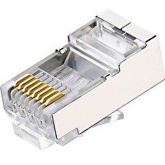 PremiumCord Konektor RJ 45 stíněný