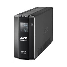 APC Back UPS Pro BR 650VA, 6 Outlets, AVR, LCD Interface (390W)