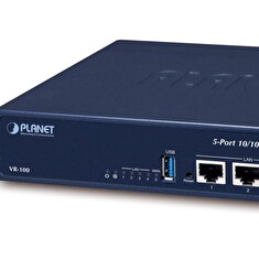 PLANET VR-100 Router/firewall VPN/VLAN/QoS, 2xWAN(SD-WAN), 3xLAN