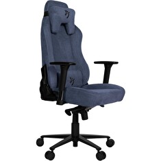 AROZZI herní židle VERNAZZA Soft Fabric Blue/ povrch Elastron/ modrá