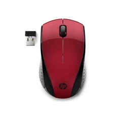 HP myš - 220 Mouse, wireless, red