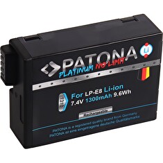 PATONA baterie pro foto Canon LP-E8/LP-E8+ 1300mAh Li-Ion PLATINUM