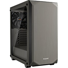 Be quiet! skříň PURE BASE 500 Window / MidT / bez zdroje / 2xUSB 3.0 / průhledná bočnice / šedá
