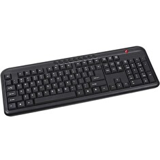 C-TECH klávesnice CZ/SK KB-102M USB slim black multimediální