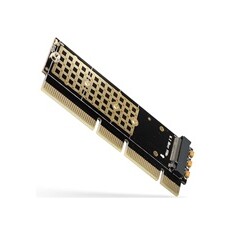 AXAGON PCEM2-1U, PCIe x16/x8/x4 - M.2 NVMe M-key slot adaptér, 1U