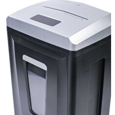 AT skartovač AT-18S-MC/ řez 1x6 mm/ pracovní šíře 230 mm/ kapacita 6 listů/ objem koše 22 l/ stupeň utajení P7/ šedý