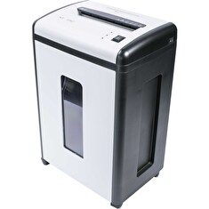 AT skartovač AT-15C/ řez 4x50 mm/ pracovní šíře 230 mm/ kapacita 15 listů/ objem koše 22 l/ stupeň utajení P3/ bílý