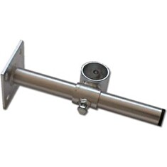 Držák stožáru, stavitelný, pro d=6cm - základna 40cm, k uchycení na zeď