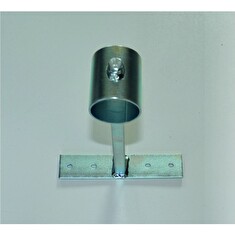Držák stožáru s odstupem 20cm, pro d=4,8cm, k uchycení na zeď