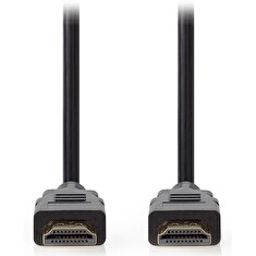 NEDIS Premium High Speed HDMI 2.0 kabel s ethernetem/ 4K@60Hz/ zlacené konektory HDMI-HDMI/ černý/ 1m