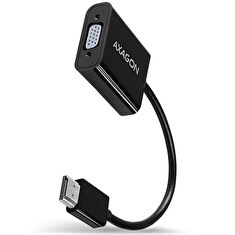 AXAGON RVH-VGAN, HDMI -> VGA redukce / adaptér, FullHD, audio výstup, micro USB nap. konektor