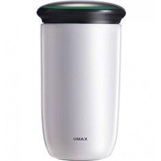 UMAX chytrá láhev Cooling Cup C2 White/ upozornění na pitný režim/ objem 220ml/ provoz 30 dní/ USB/ ocel