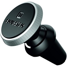 Swissten Magnetický Držák Do Ventilace Auta S-Grip Av-M9 Černo-Stříbrný