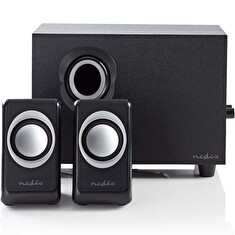 Nedis CSPR10021BK - PC reproduktor | 2.1 | 33 W | Jack 3,5 mm