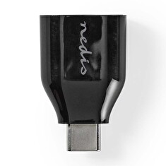 Nedis CCGB60915BK - USB 3.0 Adaptér | Typ-C Zástrčka - A Zásuvka | Černá barva