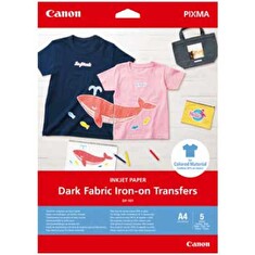 Canon fotopapír DARK FABRIC IRON-ON A4