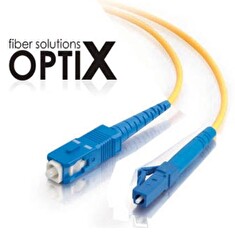 OPTIX LC/UPC-SC/UPC Optický patch cord 09/125 2m Simplex G657A
