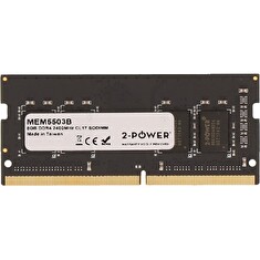 2-Power 8GB PC4-19200S 2400MHz DDR4 CL17 Non-ECC SoDIMM 2Rx8 (DOŽIVOTNÍ ZÁRUKA)