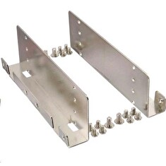 GEMBIRD HDD montážní plechy pro 4 x 2,5" HDD do 3,5" pozice