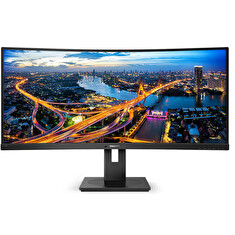 Philips LCD 346B1C 34" zakřivený VA/3440x1440@100Hz/5ms/300cd/HDMI/DP/4xUSB/USB-C dock/RJ45/Repro/HAS/VESA