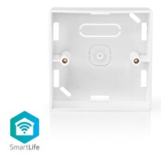 Nedis WIFIWB10WT - Zadní Skříň | Povrchová Montáž | 86 x 86 mm | Bílá