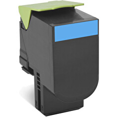 Originální Lexmark corp. toner, CS510de, CS410dn, cyan, 70C2HCE, 3000 str.
