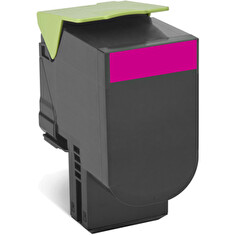 Originální Lexmark corp. toner, CS510de, CS410dn, magenta, 70C2HME, 3000 str.
