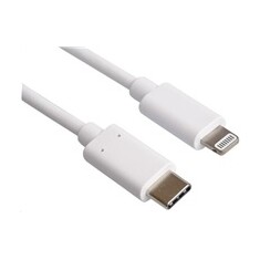 PREMIUMCORD Apple Lightning - USB-C™ USB nabíjecí a datový kabel MFi pro Apple iPhone/iPad, 1m