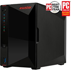 Asustor NAS Nimbustor 2 AS5202T / 2x 2,5"/3,5" SATA III/ Intel Celeron J4005 2.0 GHz/ 2GB/ 2x 2.5 GbE/ 3x USB 3.0/ HDMI
