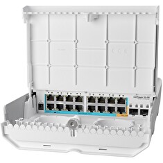 MikroTik CRS318-1Fi-15Fr-2S-OUT, reverse PoE