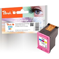 Akce!!! PEACH kompatibilní cartridge HP F6U65A, No 302, color, 7.5ml