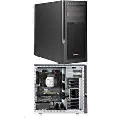 SUPERMICRO Mid-Tower 6x 3,5" + 4x 2,5" int. HDD, 2x 5,25", 750W (80Plus Gold)