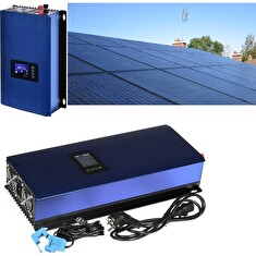 Solarmi GridFree 2000M solární elektrárna: 2kW GTIL měnič s limiterem + 6x 430Wp solární panel, mono, černý